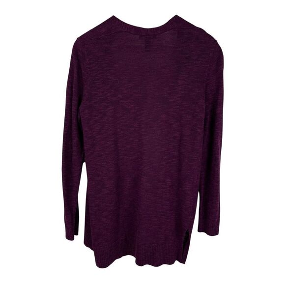 Gap Slub Knit Open Front Cardigan Medium - Picture 2 of 5